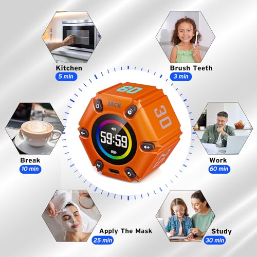 Pomodoro Timer 3 (Orange)