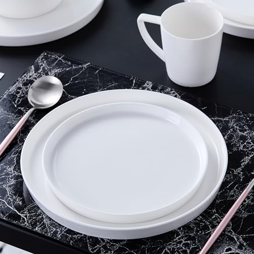 Madeline Formal Bone China Dinnerware Set 32 Piece Service for 8 (Madeline - White / 32 Piece Service for 8)