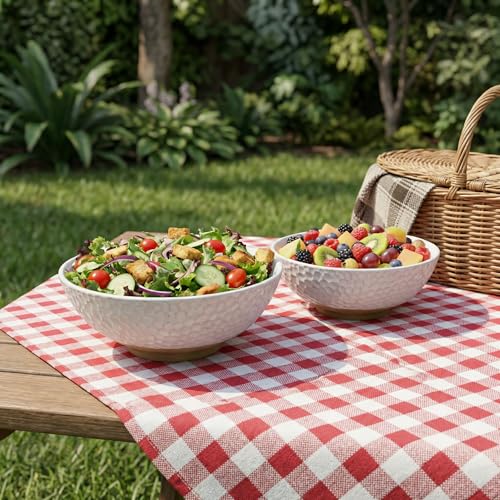 Large Ceramic Dinner Bowl Set (9.5“)