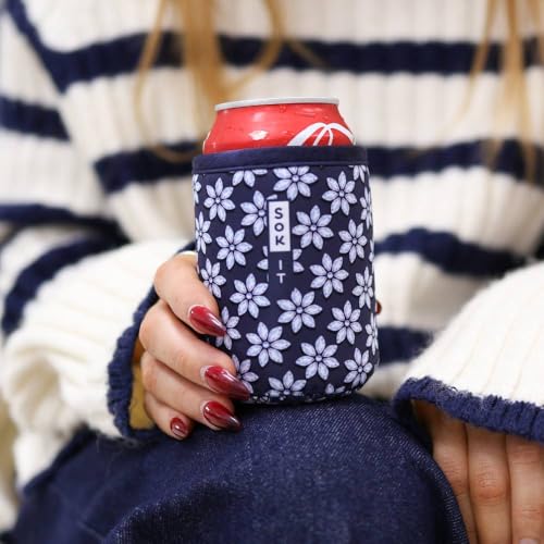 CanSok Sleeve for Beer & Soda Insulated Neoprene Cover (Frost Yourself / 12oz Can Sleeve)