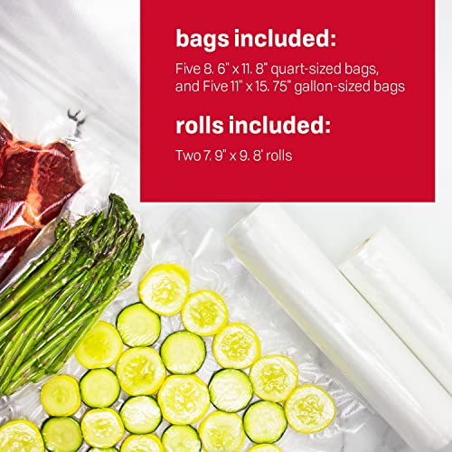 VS 02 Food Starter Kit with Automatic Shut (Vacuum Sealer)