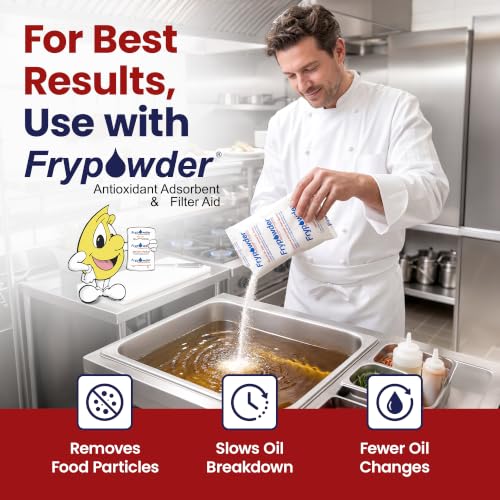 BD707 Fryer Oil Filter Machine with FryPowder (75 LB Machine)