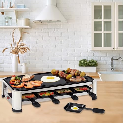 8 Person Raclette Grill