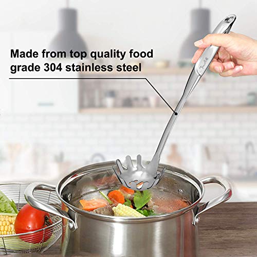 Kitchen 304 Stainless Steel Spaghetti Server (B.Spaghetti Spoon)