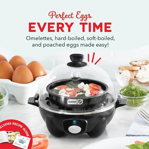 Rapid Egg Cooker (7 Eggs / Black)