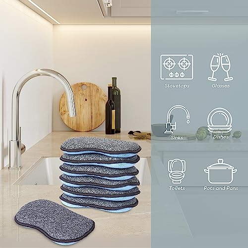 Multi Purpose Sponges Kitchen By Scrub (6 Count)