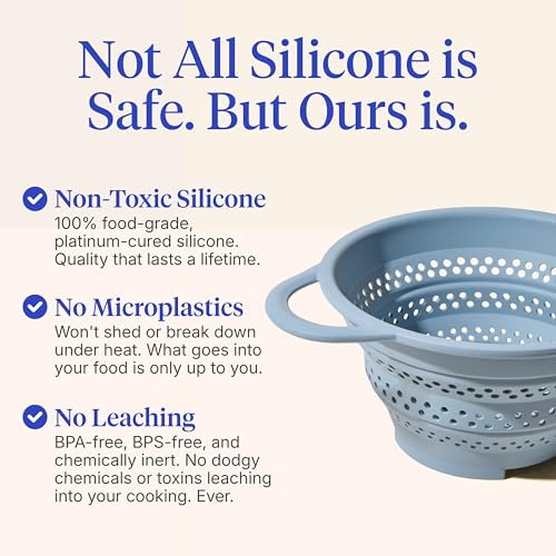 Collapsible Colander for Kitchen