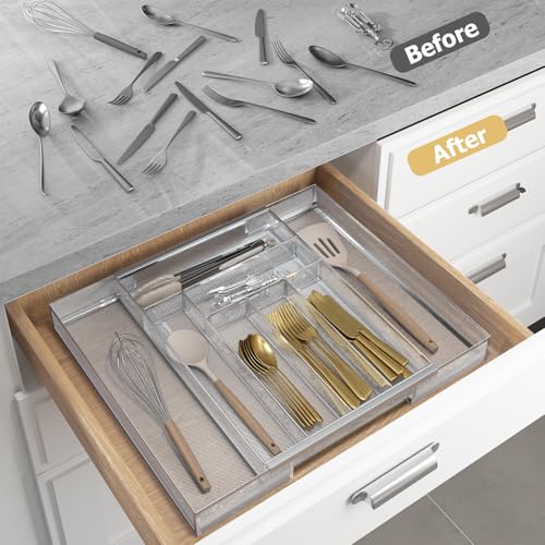 Silverware Organizer Metal Mesh
