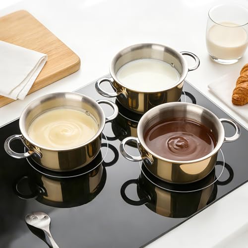 Mini Sauce Pan with Lid (0.42 QT / Rose Gold)
