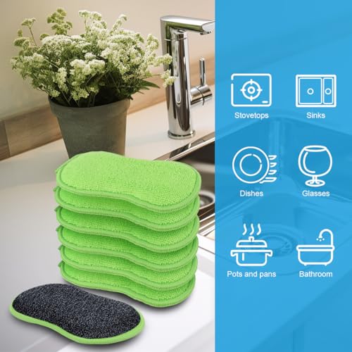 Dish Sponge 12 PK (Green)