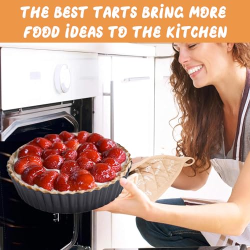 Deep Tart Pan (9.5*2.2Inch)