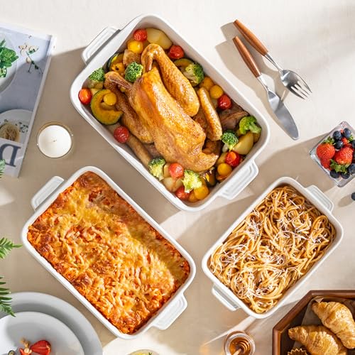 Casserole Dishes for Oven (3 Count)