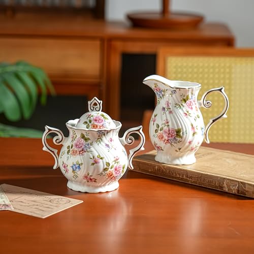 Sugar and Creamer Set Ceramic