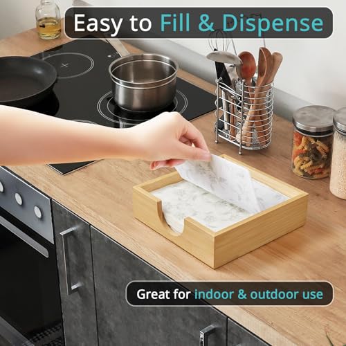 Bamboo Napkin Holder for Table