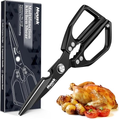 Kitchen Scissors for Food (Black)