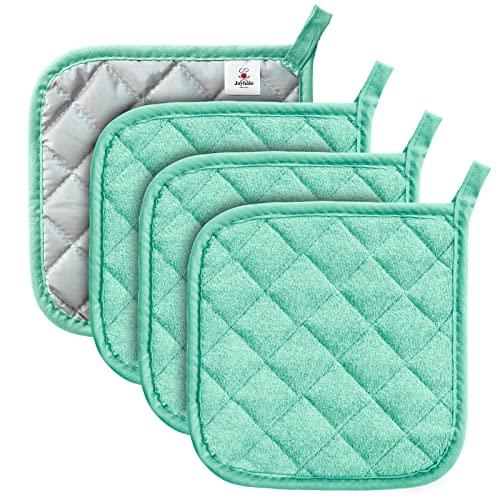 4 Pack Pot Holders for Kitchen Clearance (2.5 Count)