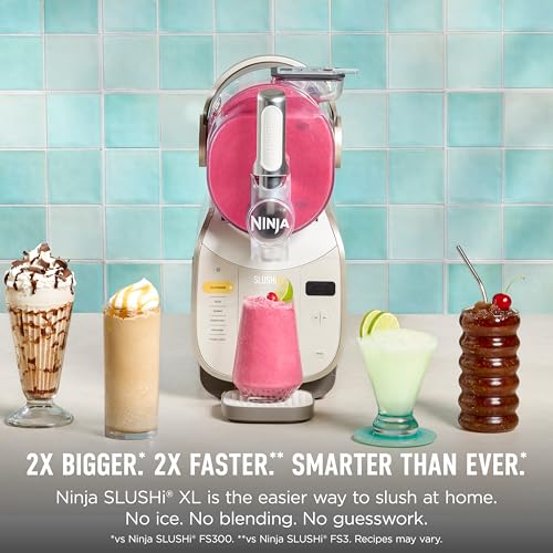 SLUSHi XL Smart Frozen Drink Maker and SLUSHi Machine (SLUSHi XL Smart (Crema))