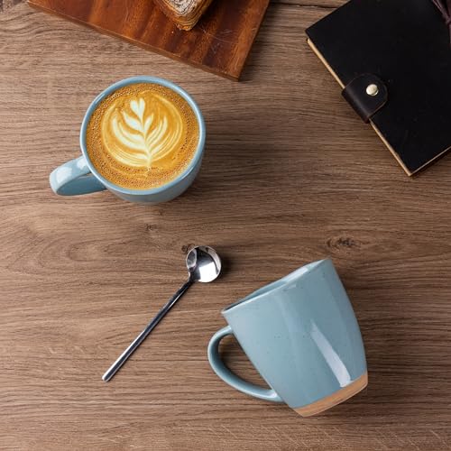 12oz Coffee Mugs (Stone Blue / Set of 4)