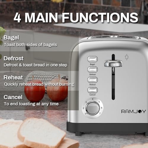 Toaster 2 Slice (Stainless Steel / 2-Slice)
