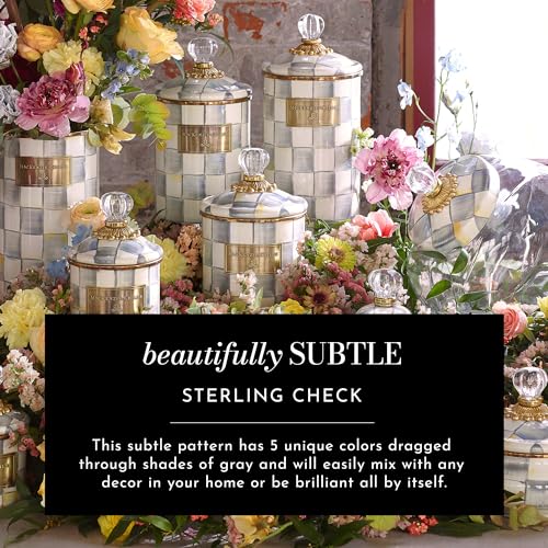 Enamel Abundant Bowl (Sterling Check)
