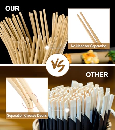 100Pairs Bamboo Chopsticks Disposable (100Pairs)