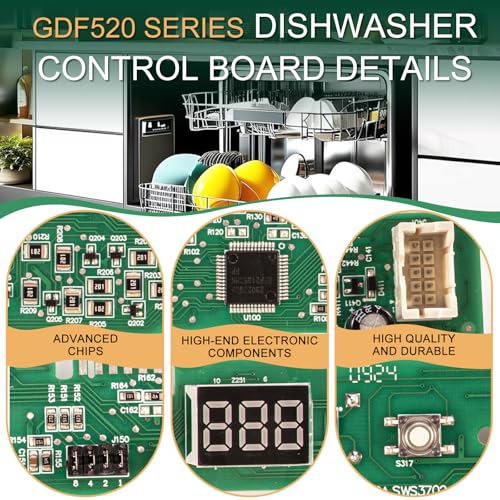 UI Board Compatible with GE GDF520