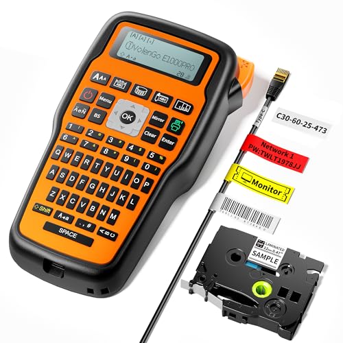 Label Maker Machine with (Orange)