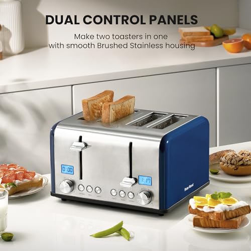 Countdown Stainless Steel 4 Slice Toaster with Bagel