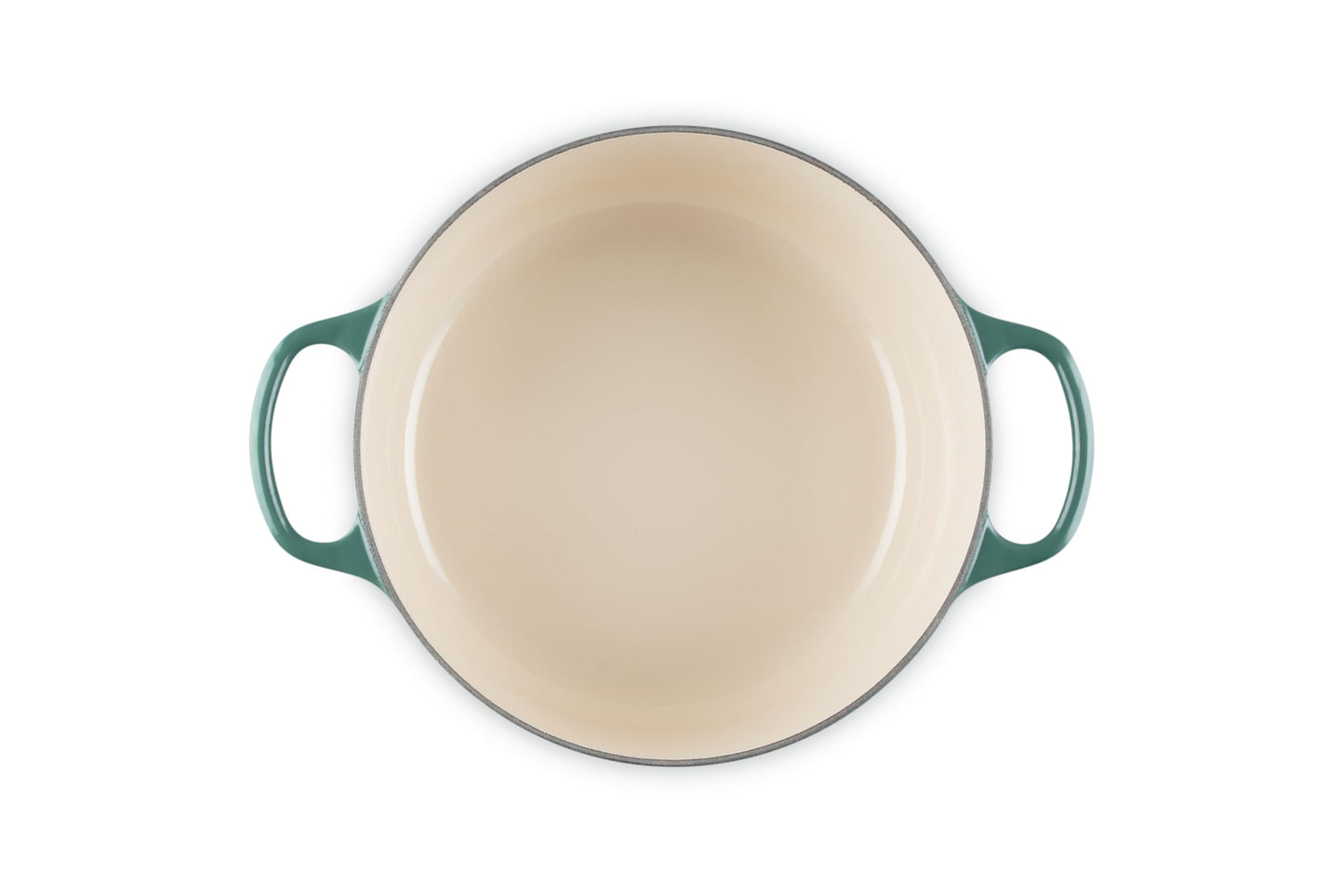 Enameled Cast Iron Round Dutch Oven (Artichaut / 4.5 Qt)