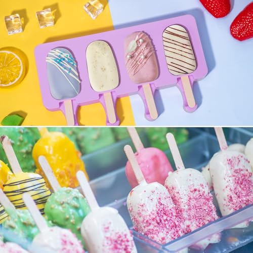 Popsicles Molds (Blue and Purple)