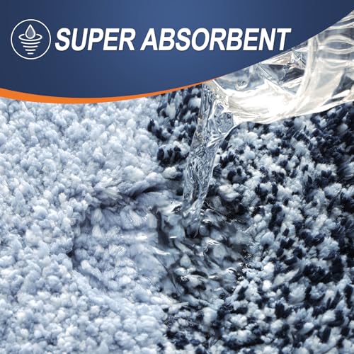 Bathroom Runner Rug 59x17 (59" X 17" / Navy Blue)