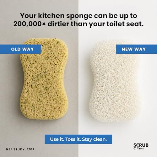 XL Loofah Scrub Sponge (Pack of 30 - XL)