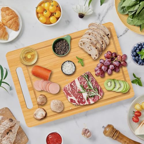 Bamboo Cutting Board (15.8"L x 11"W)