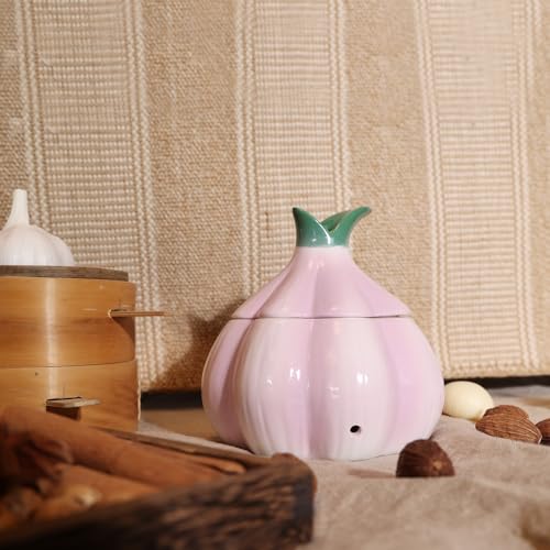 Garlic Keeper for Counter (purple)