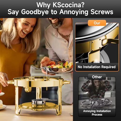 Chafing Dishes for Buffet (Golden 4)