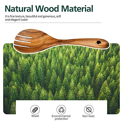 10.2in Wood Salad Servers (Salad Servers)