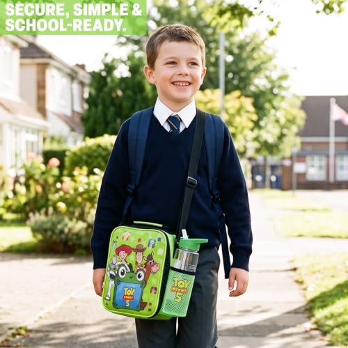 Toy Story Boys Lunch Box 3Pc Set (Green Toy Story)
