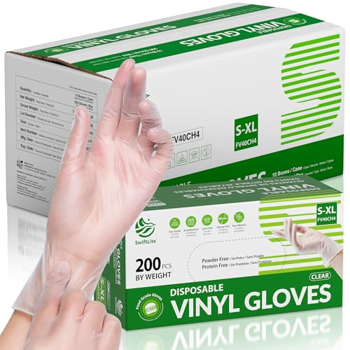 Disposable Vinyl Gloves (Large)