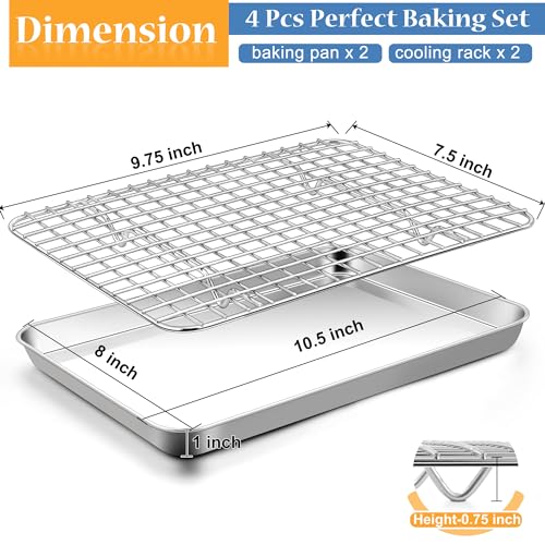 Cookie Sheets with Cooling Racks (2 Count)