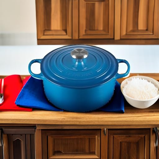 Enameled Cast Iron Round Dutch Oven (Marseille / 4.5 Qt)