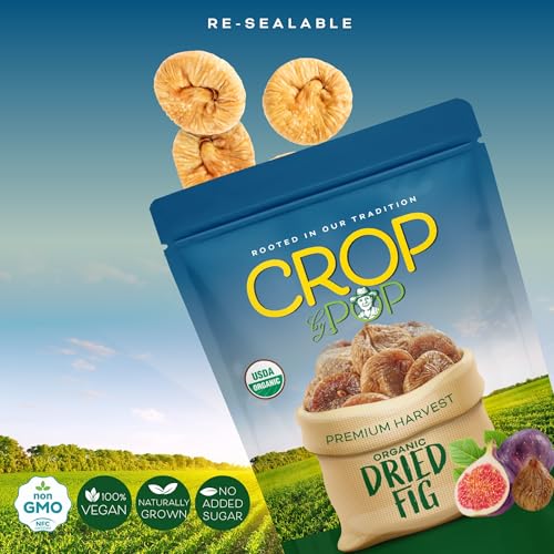 CROP BY POP Organic Sun (Organic Dried Figs / 32 oz)