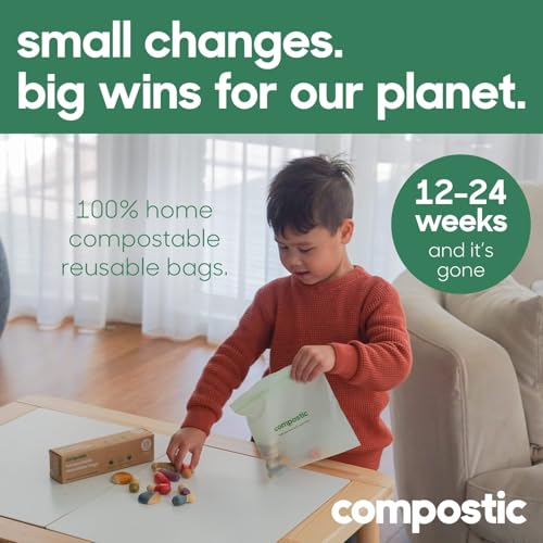 Compostable Snack Bags (100 Count / Snack)
