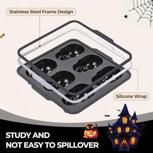 Skull Baking Pan (Skull Muffin: 2pcs)