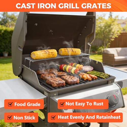 Grill Grates for Weber Spirit 200 Series Front (17.5" Weber Spirit 200 GS4 II 200)