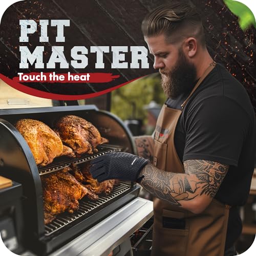 Silicone Smoker Oven Gloves (2 Count)