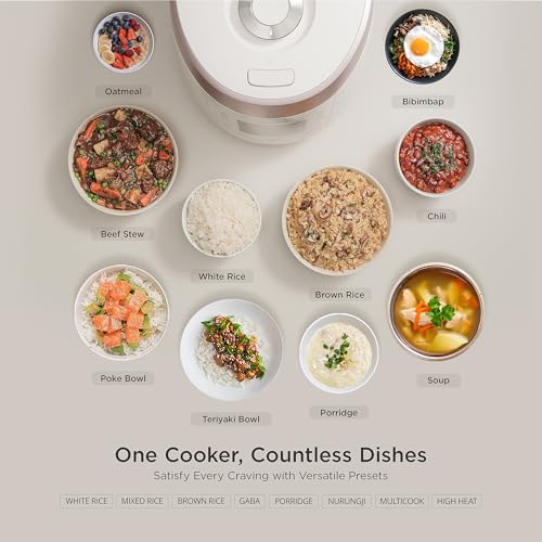 High Pressure Rice Cooker (10 cups / White)