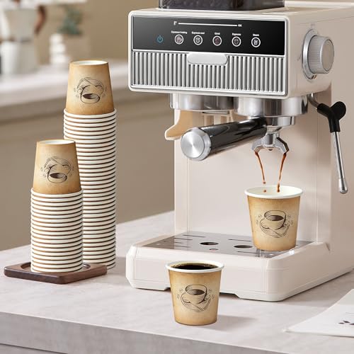 600 Pack 4 oz Small Coffee Cups Disposable Paper Espresso Cups (4OZ-600)