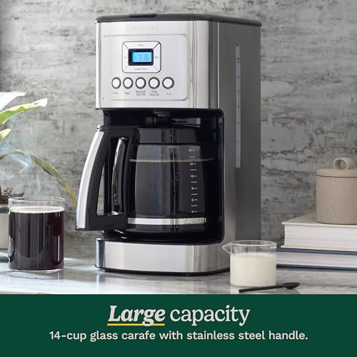 Coffee Maker Programmable (14-Cup Glass / Stainless Steel)