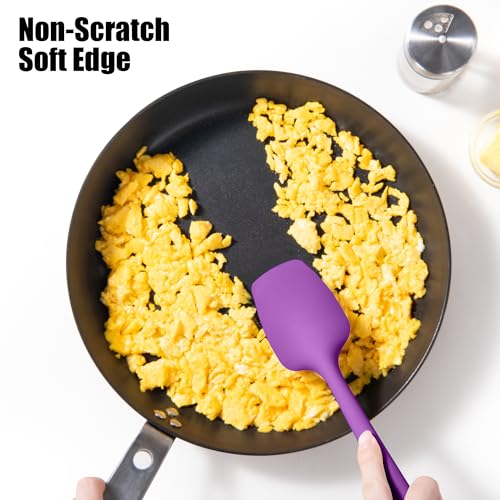 600°F Heat Resistant Silicone Spatula Scrapers (4 Count)