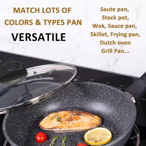 Glass Lids for Pot and Pan (12.5 Inch)